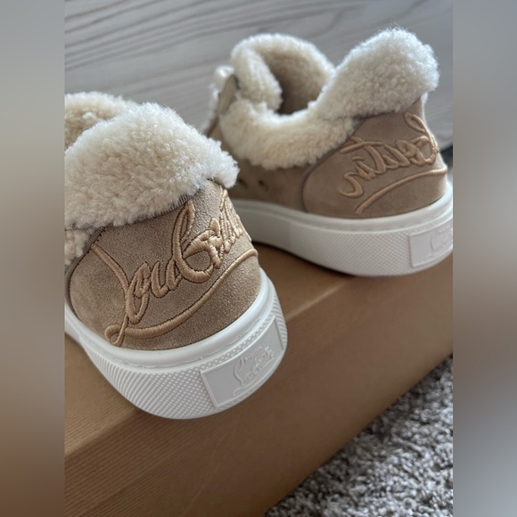 Christian Louboutin Fun Vieirissima Atlas Red Suede - Picture 8 of 14